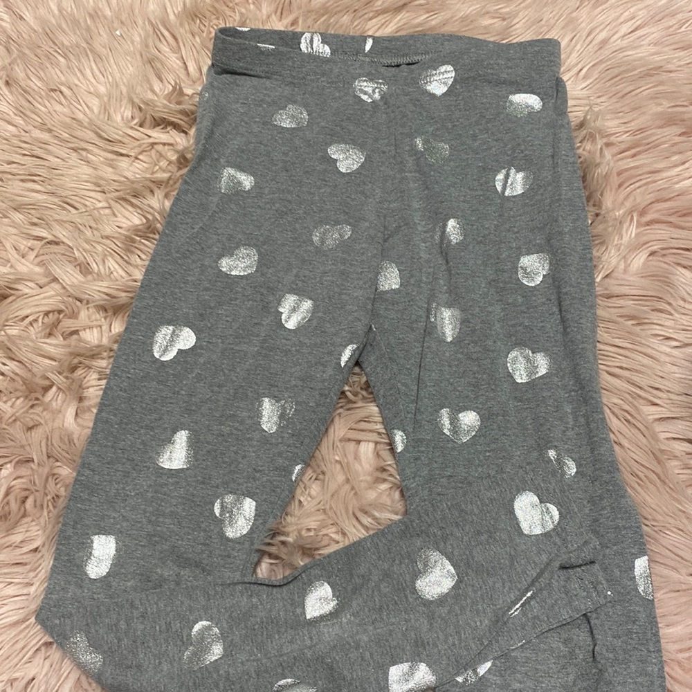 Girls Heart Leggings